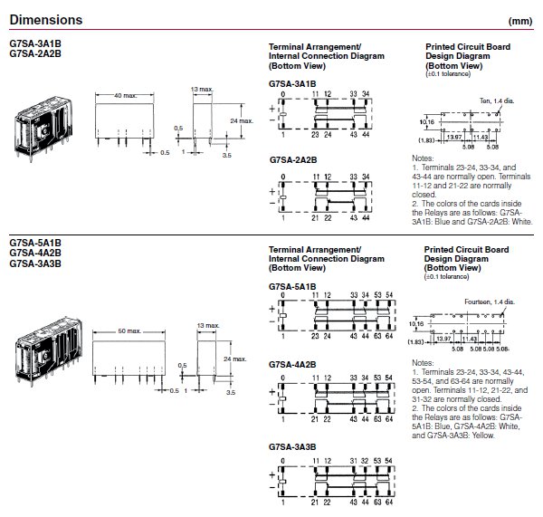 G7SA3A3B DC24 Omron STI Relays 110510005 Valin