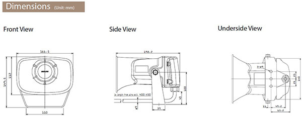 patlite-ehs-melody-alarm-horn-chart