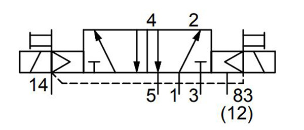 valin ac-5vlv-0004 directional control valve series 501 drawing