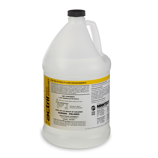 176-02-043 Actril Cold Sterilant | 4x1 Gallon | Valin