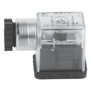 ASCO Electrical Connector 290415-024 DIN FORM B with LED 