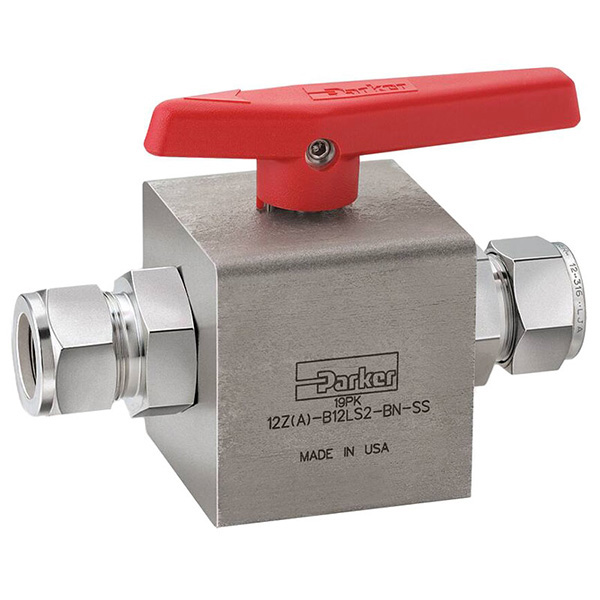 12AB12LS2BNSS Parker Ball Valve Valin