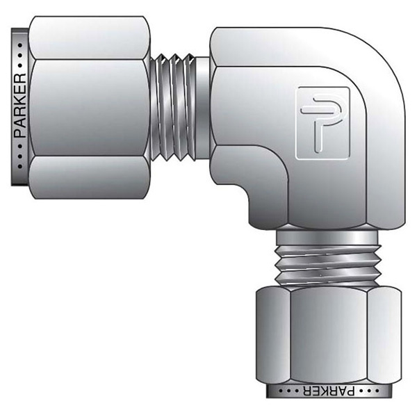 Parker 6EE6-B-C3 Union Elbow Fitting
