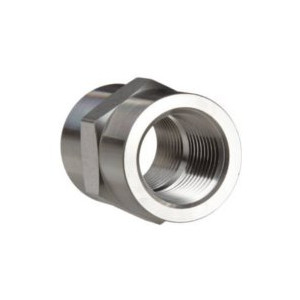 Hex Coupling Parker Brass Pipe Fitting 1/4 NPT Female X 1/4 NPT Female 1/4 NPT Female X 1/4 NPT Female Parker Hannifin 4-4 FHC-B 