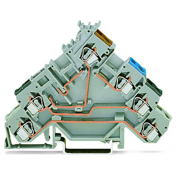 280588 WAGO 4Conductor Sensor Terminal Block Valin