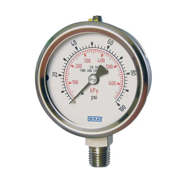 stainless pressure gauge