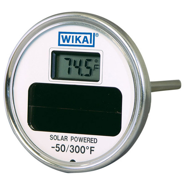 80025D2G4 WIKA Solar Digital Thermometer Valin
