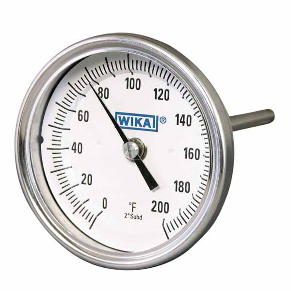 30040D205G4 WIKA TI.30 Bimetal Thermometer Valin