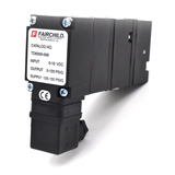 Fairchild Products Model T6000 Electro-Pneumatic Transducer 0-10 VDC Input / 0-120 psig Output 1/4" FPT I/O - DIN43650 Connection